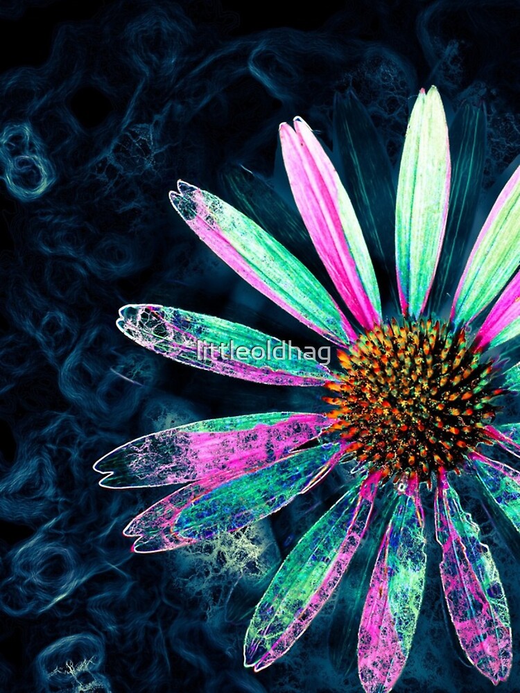 Thumbnail 4 of 4, iPhone Case, Glow Flower designed and sold by littleoldhag.