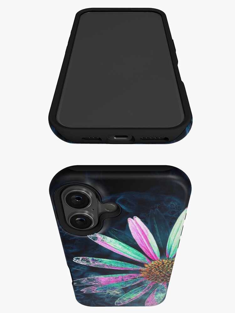 Thumbnail 3 of 4, iPhone Case, Glow Flower designed and sold by littleoldhag.