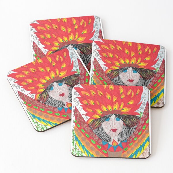 Item preview, Chicomecoatl - Aztec Goddess of Hearth and Harvest designed and sold by LauriAnnLumby.