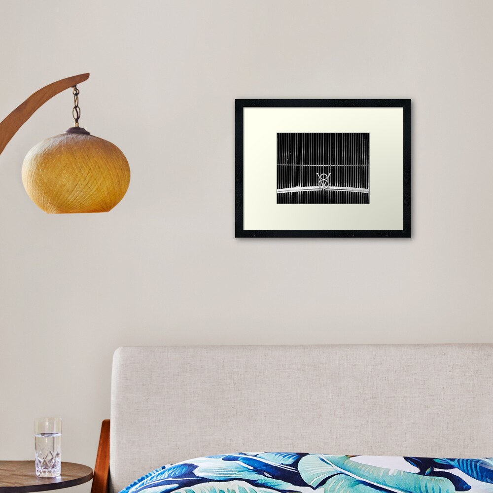 Item preview, Framed Art Print designed and sold by littleoldhag.