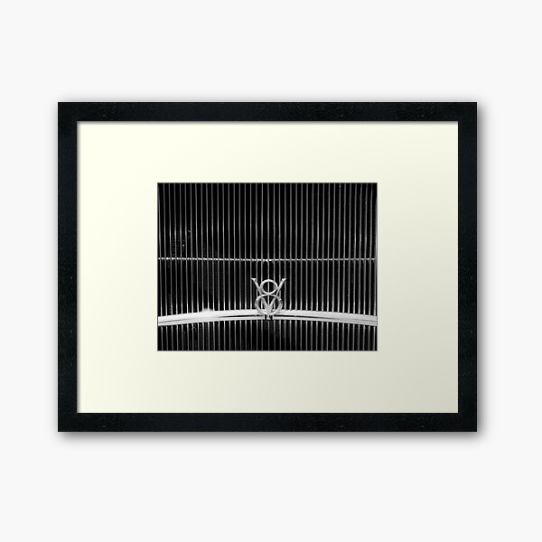 V8 Framed Art Print