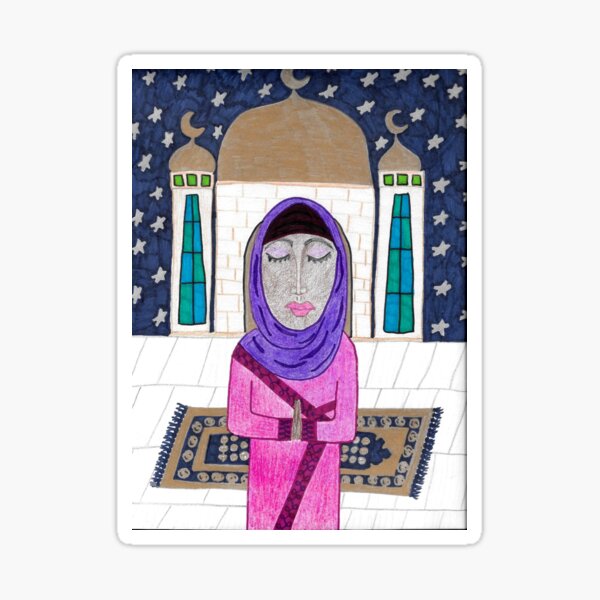"HagarKeturah Mother of Islam" Sticker for Sale by LauriAnnLumby