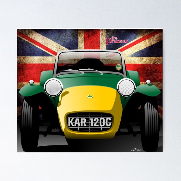 Item preview, The Lotus 7 from The Prisoner designed and sold by car2oonz.