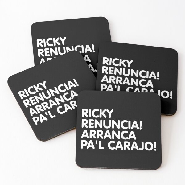 Item preview, Ricky Renuncia Arranca Pa'l Carajo Tshirt designed and sold by T-shirt For You.