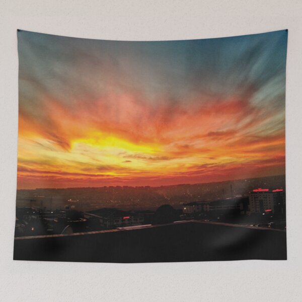 Item preview, Amazing Pink Yellow Sky version 4 designed and sold by BennEmm.