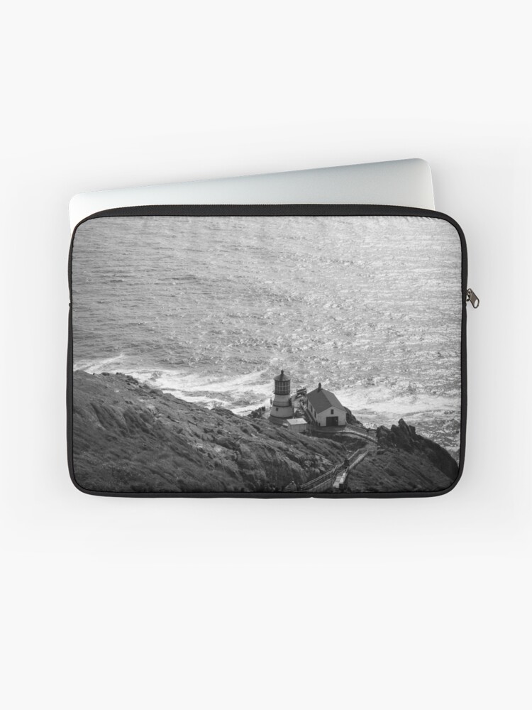 Thumbnail 1 of 2, Laptop Sleeve, Lighthouse Point Reyes designed and sold by littleoldhag.