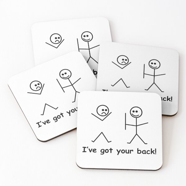 Item preview, I've got your back! Stick person designed and sold by Shoebob.