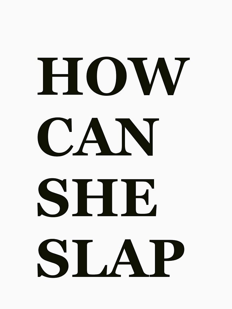 Thumbnail 7 of 7, Essential T-Shirt, How can she slap- Indian Meme designed and sold by reza07.