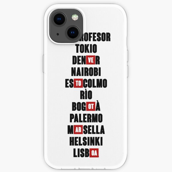 Casa De Papel iPhone Flexible Hülle