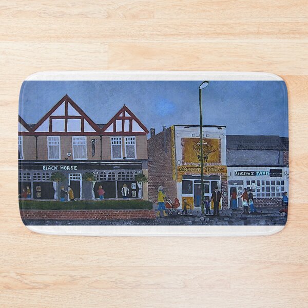 Item preview, Consett, Blackhorse, Front Street designed and sold by CrossanArt.