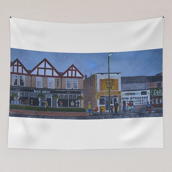 Item preview, Consett, Blackhorse, Front Street designed and sold by CrossanArt.