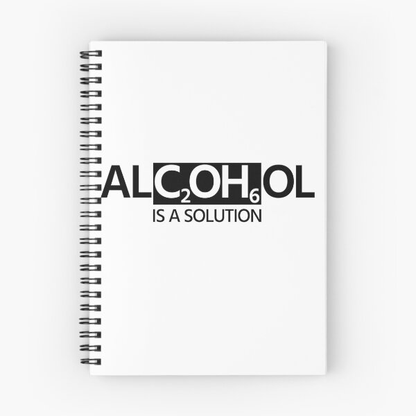 Item preview, Funny Alcohol is a Solution Scientist Chemist Cool Academic Student Gift designed and sold by peter2art.
