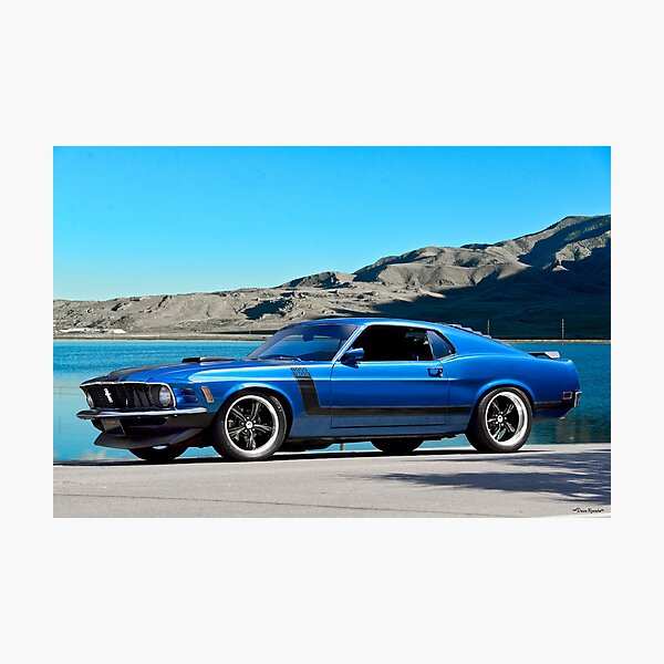 1970 Ford Mustang Boss 302 Photographic Print