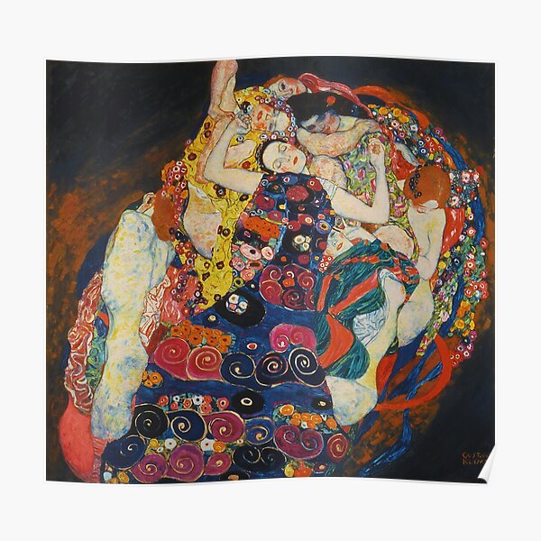 La Vierge, Gustav Klimt, 1913 Poster