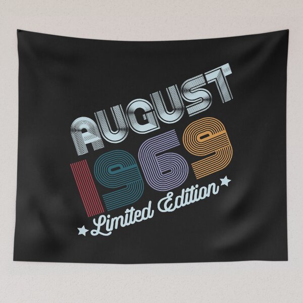 Item preview, Birthday August 1969 Limited Edition designed and sold by shirti.