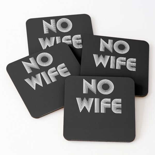 Item preview, No Wife Vintage T-shirt  designed and sold by Sarah38.