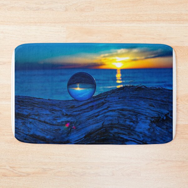 Item preview, Lake Michigan sunset with a lensball  designed and sold by Joshua  Satterlee.