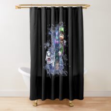 Luigi's Mansion 3 Design - Colored Shower Curtain