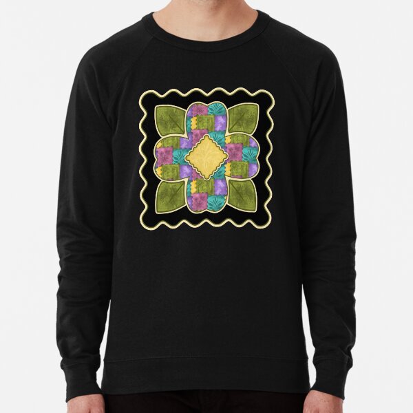 Naturally Patched Lightweight Sweatshirt