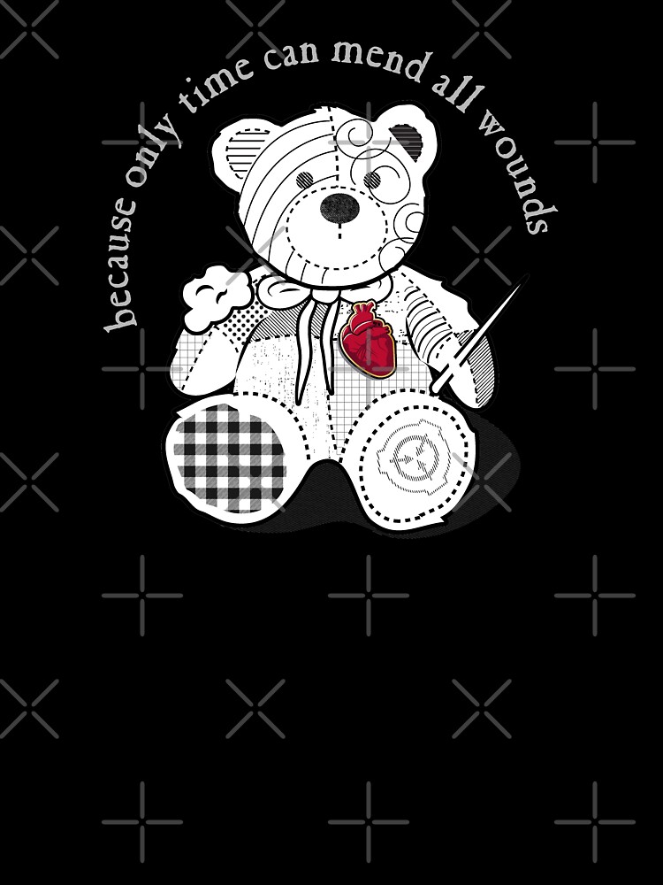Scp-2295 The Bear With A Heart Of Patchwork Scp T-Shirt Scp-2295 The Bear With A Heart Of Patchwork Scp T-Shirt