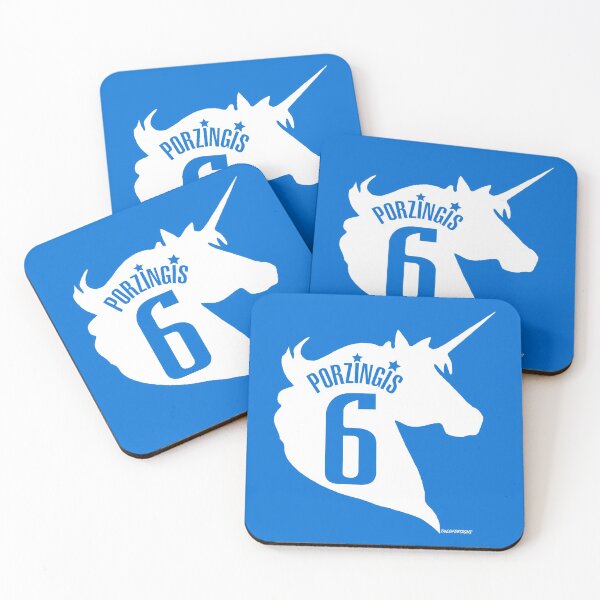 Item preview, The Unicorn - Kristaps Porzingis (White) designed and sold by TheDFDesigns.