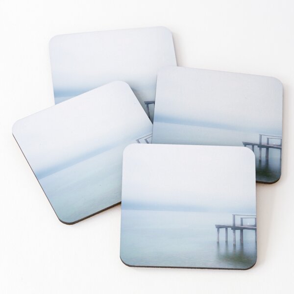 Item preview, Jetty at a misty lake Annecy designed and sold by Imi Koetz.