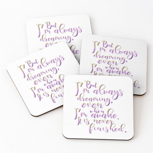 Item preview, The Last Unicorn Quote designed and sold by annylands.