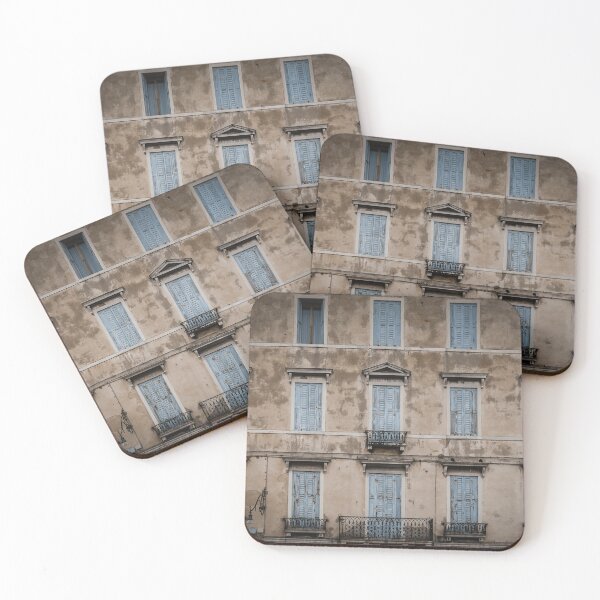 Item preview, Old blue Venetian shutters, Venice, Italy designed and sold by Retro Futurist.