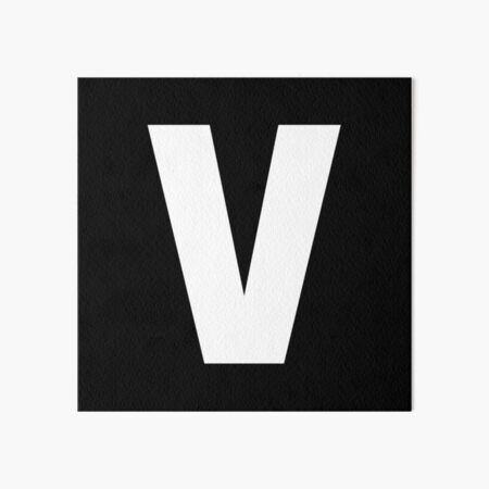 Artikel-Vorschau von Großbuchstabe "V", designt und verkauft von m------.