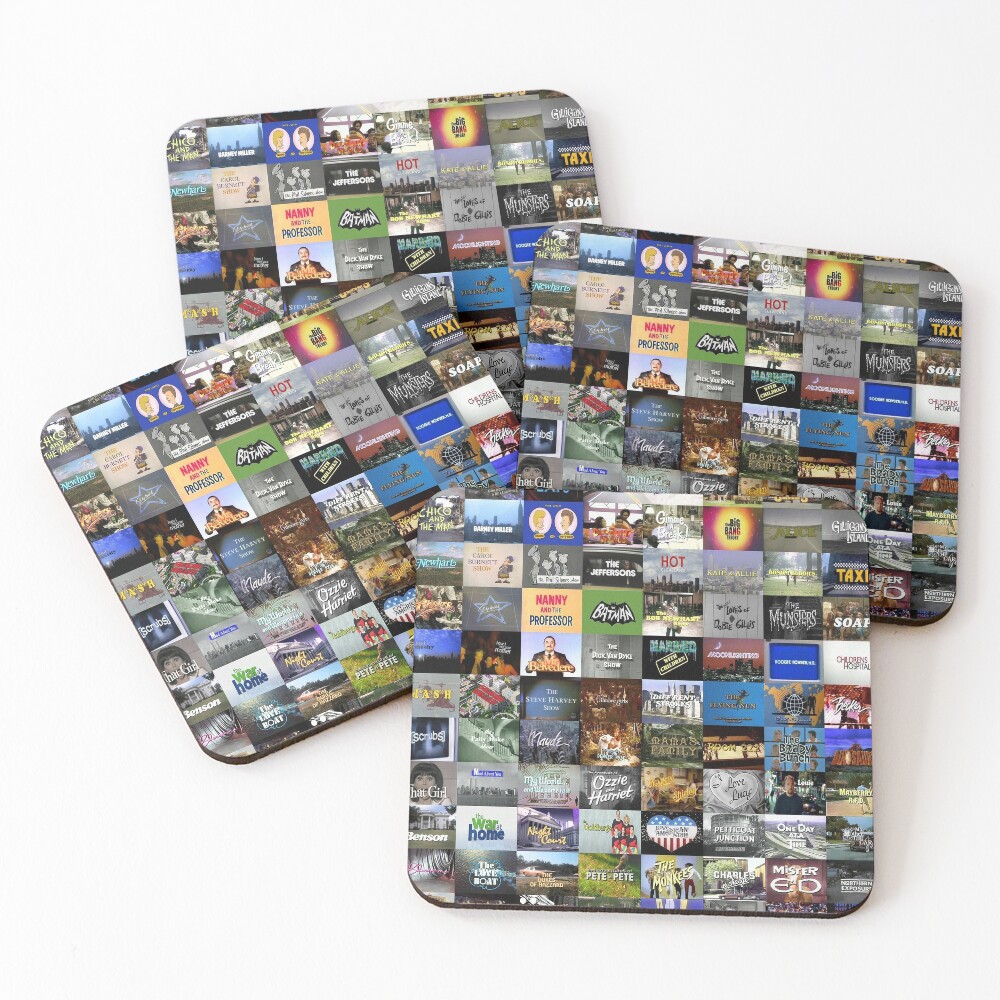 Item preview, Coasters (Set of 4) designed and sold by Montage-Madness.