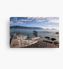 Mountainous Morning Canvas Print