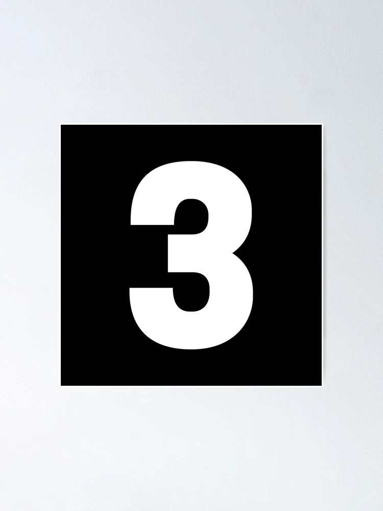 Number “3”
