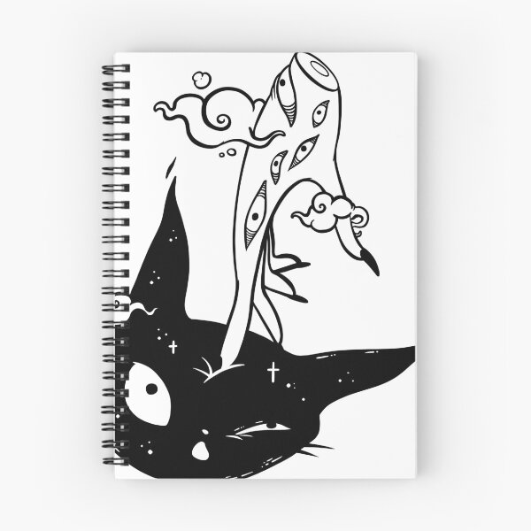 Item preview, Cute Black Cat Head And Witch Hand designed and sold by cellsdividing.