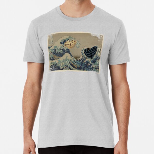 La gran ola de Cookiemonsta Camiseta premium