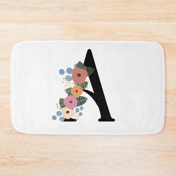 Item preview, Floral Letter A designed and sold by Egodcounseling.