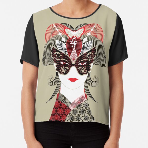 Madame Batterfly Japan 02 Collection Chiffon Top