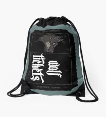 Wolf Tickets Drawstring Bag