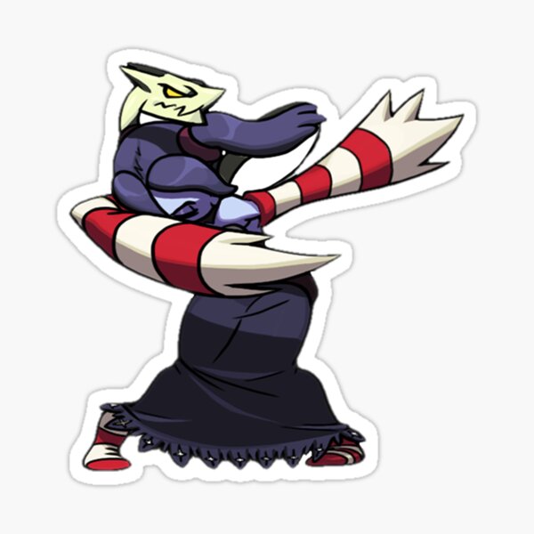 Squigly Dabbin' on the haters Sticker