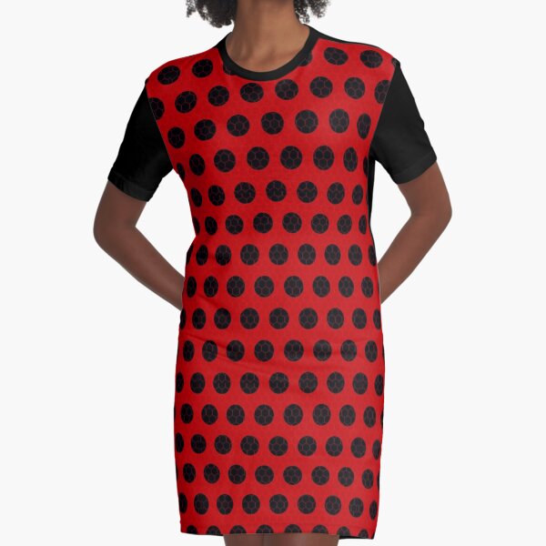 red and white ladybug dress