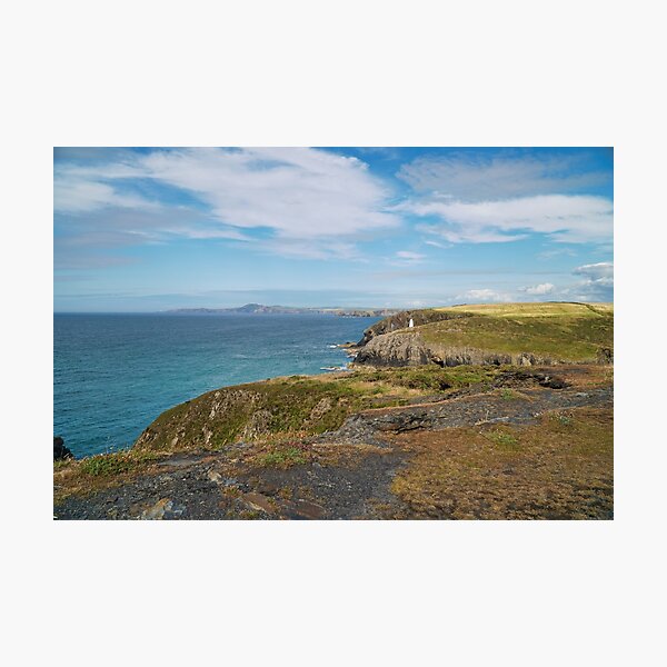 Item preview, Coastal Scenery - Summer - Porthgain, Pembrokeshire designed and sold by Harmony Of The Mind.