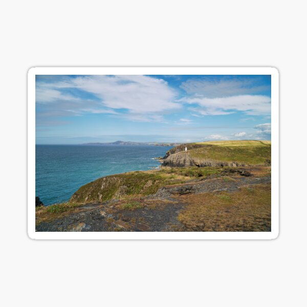 Item preview, Coastal Scenery - Summer - Porthgain, Pembrokeshire designed and sold by Harmony Of The Mind.