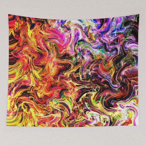 Item preview, Firey abstract designed and sold by VWDigitalPaint.