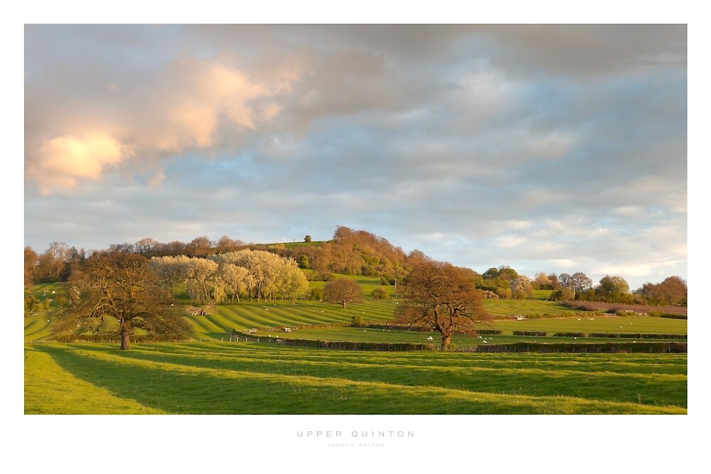 "Upper Quinton, Warwickshire" by Andrew Roland Redbubble