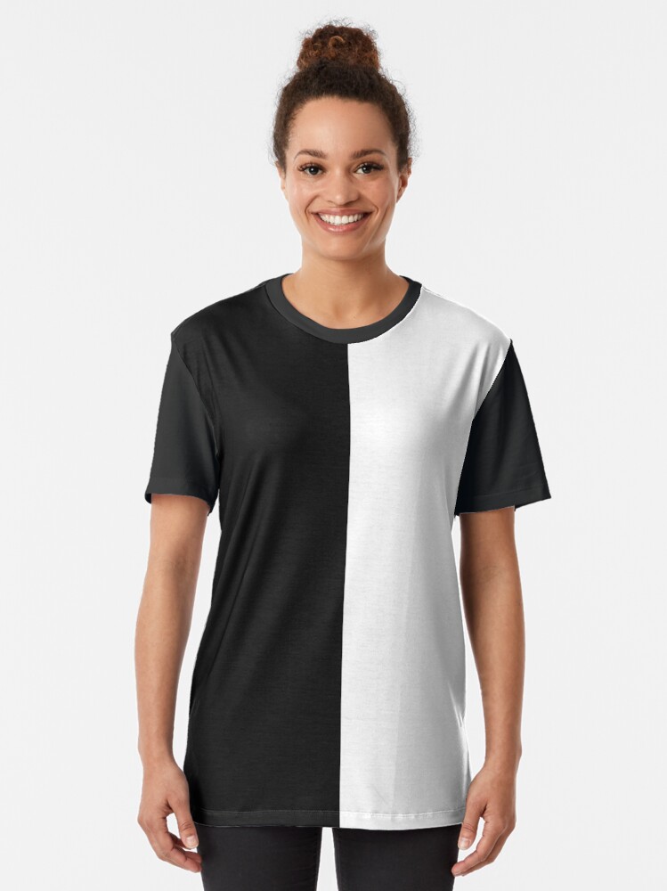 Split Black and White | Graphic T-Shirt