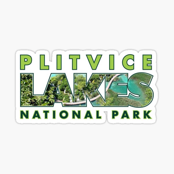 Plitvice Lakes National Park Tee Sticker