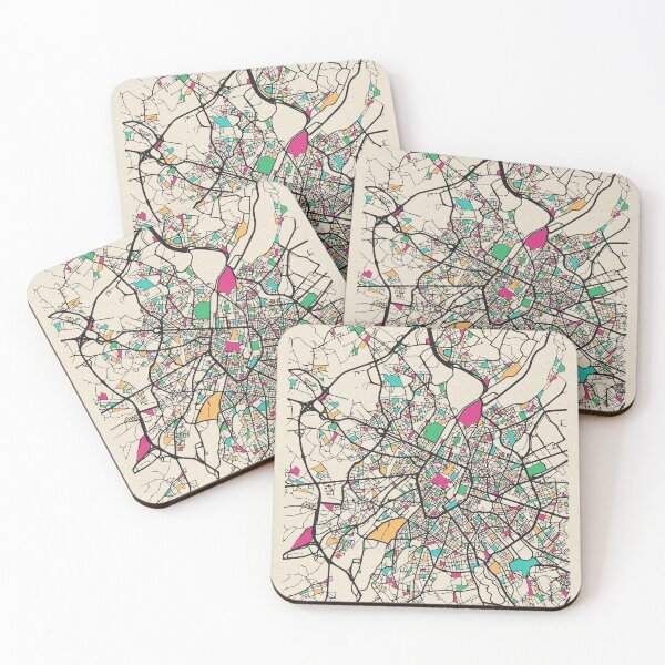 Item preview, Brussels, Belgium Street Map designed and sold by A Deniz Akerman.