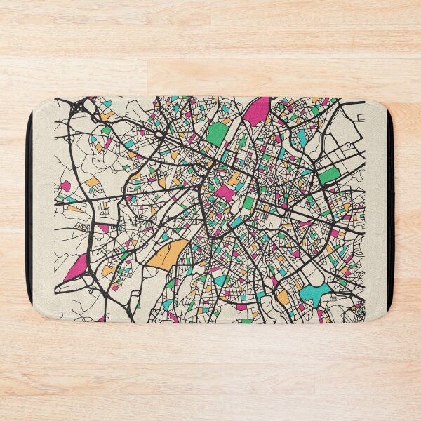 Item preview, Brussels, Belgium Street Map designed and sold by A Deniz Akerman.