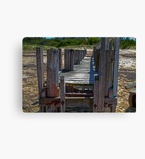 old pier Canvas Print