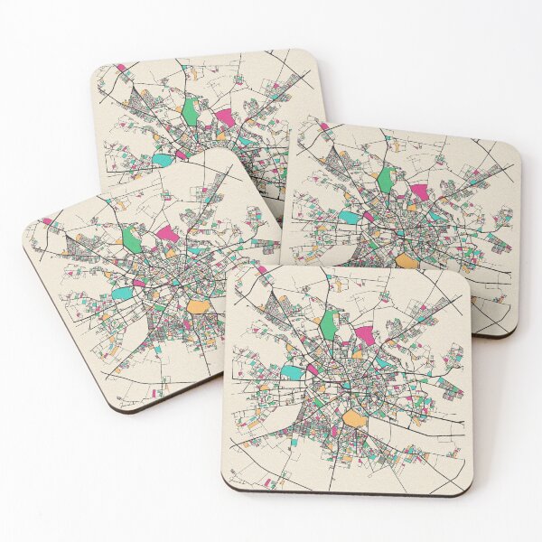 Item preview, Bucharest, Romania Street Map designed and sold by A Deniz Akerman.