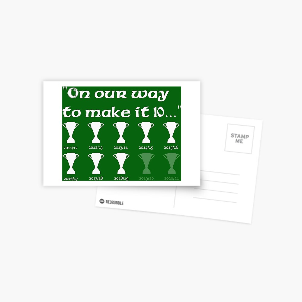 Celtic FC - We're on our way to 10 In a Row #10IAW Essential T-Shirt for  Sale by TopperTees